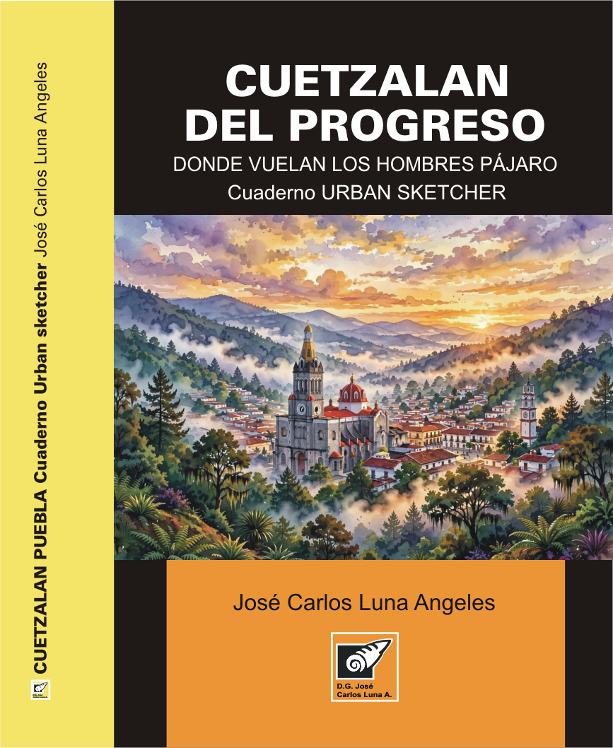 Cuaderno Urban Sketcher de Cuetzalan del Progreso